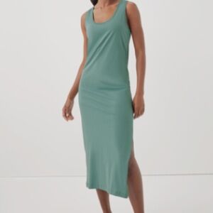 Organic cotton midi/maxi dress
